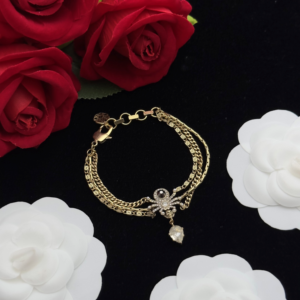 Alexander mcqueen Bracelet NO:Y144209-1 Material:copper+18k gold