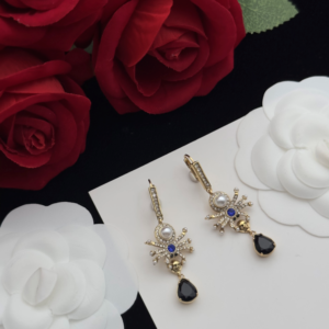 Alexander mcqueen Earring NO:Y144243-1 Material:copper+18k gold
