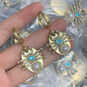 Alexander mcqueen Earring NO:Y145272 Material:copper+18k gold