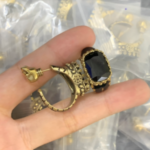 Alexander mcqueen Earring NO:Y185976 Material:copper+18k gold