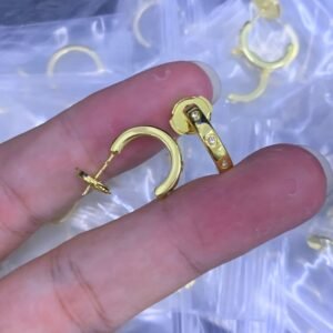 Cartier Earring NO:Y223773 Material:copper+18k gold