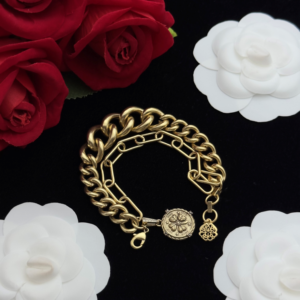 Alexander mcqueen Bracelet NO:Y144215-1 Material:copper+18k gold