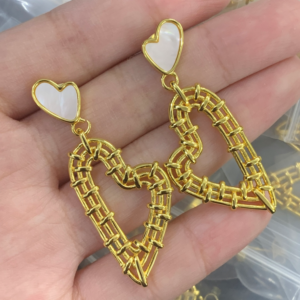 Celine Earring NO:Y154814 Material:copper+18k gold
