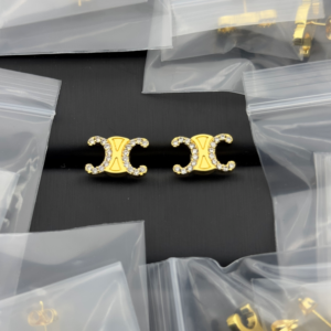 Celine Earring NO:Y156333 Material:copper+18k gold