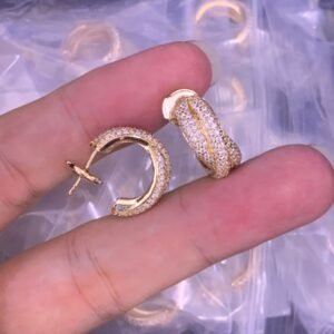 Cartier Earring NO:Y224351 Material:copper+18k gold
