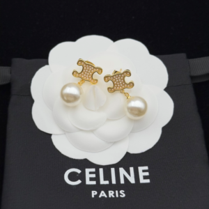 Celine Earring NO:Y135270 Material:copper+18k gold