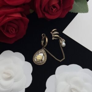 Alexander mcqueen Earring NO:Y144219-1 Material:copper+18k gold