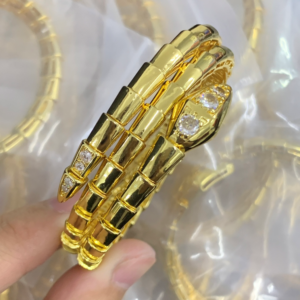 Bvlgari Bangle NO:Y193329 Material:copper+18k gold