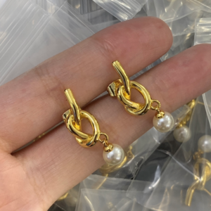 Celine Earring NO:Y157041 Material:copper+18k gold