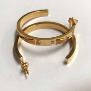 Cartier Earring NO:A72 gold Material:Stainless