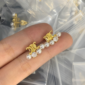 Celine Earring NO:Y180194 Material:copper+18k gold