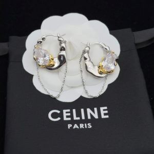 Celine Earring NO:Y130472 Material:copper+18k gold