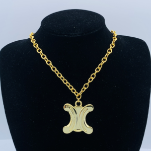 Celine Necklace NO:Y169861 Material:copper+18k gold