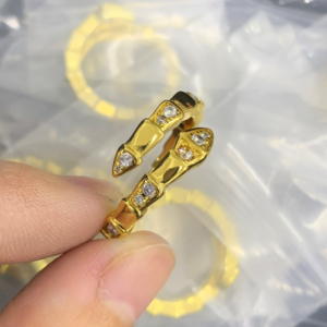 Bvlgari Ring NO:Y193087 Material:copper+18k gold