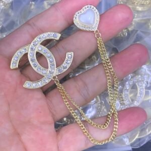Chanel Brooch NO:Y221786 Material:copper+18k gold