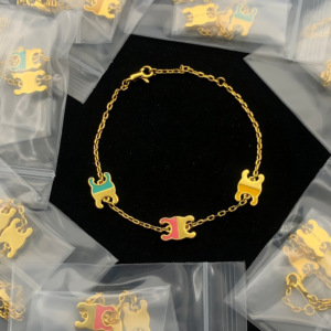Celine Bracelet NO:Y172259 Material:copper+18k gold