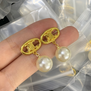Celine Earring NO:Y149268 Material:copper+18k gold