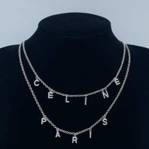 Celine Necklace NO:Y163360 Material:copper+18k gold