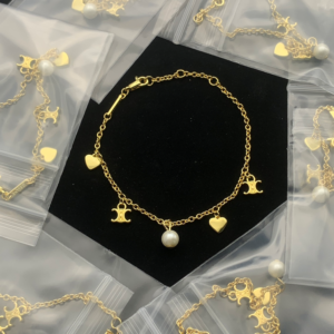 Celine Bracelet NO:Y168219 Material:copper+18k gold