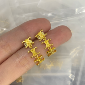 Celine Earring NO:Y183522 Material:copper+18k gold