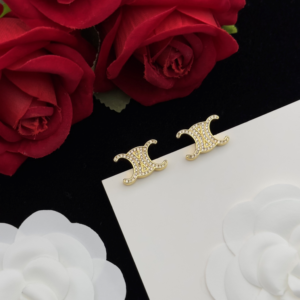 Celine Earring NO:Y146333-3 Material:copper+18k gold