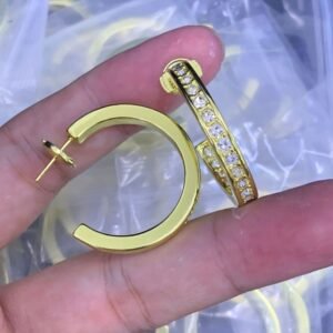 Cartier Earring NO:Y222509 Material:copper+18k gold