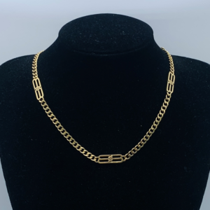 Balenciaga Necklace NO:Y197985 Material:copper+18k gold