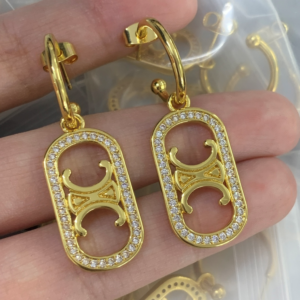 Celine Earring NO:Y161387 Material:copper+18k gold